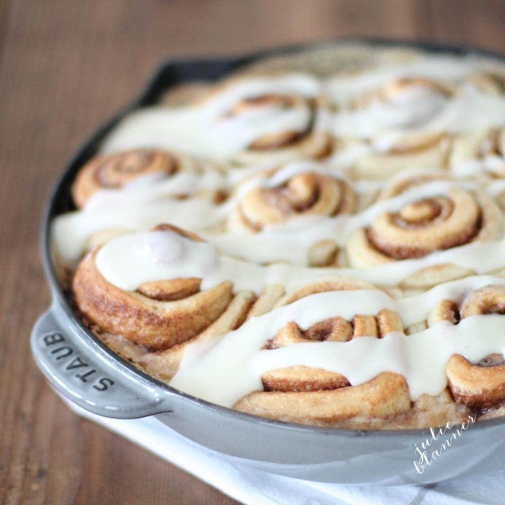 Cast Iron Cinnamon Roll  Charlotte Fashion Plate