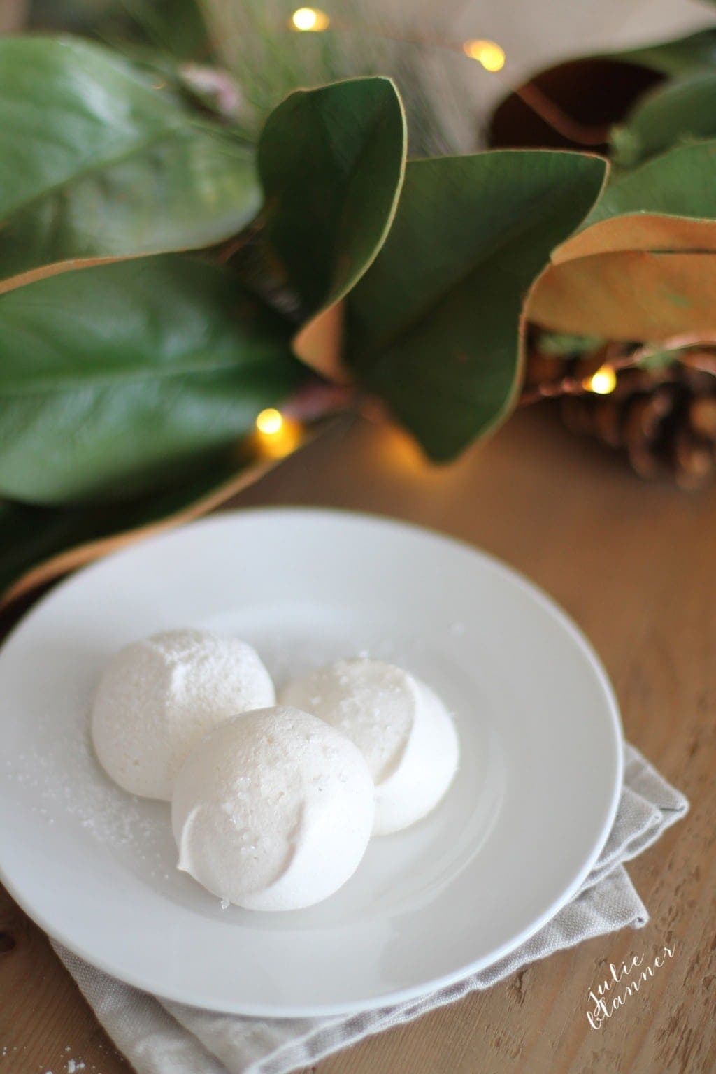 Skinny Snowball Cookies - just 30 calories each & insanely good!