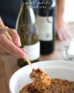 Easy Sweet Potato Casserole in just 10 minutes!