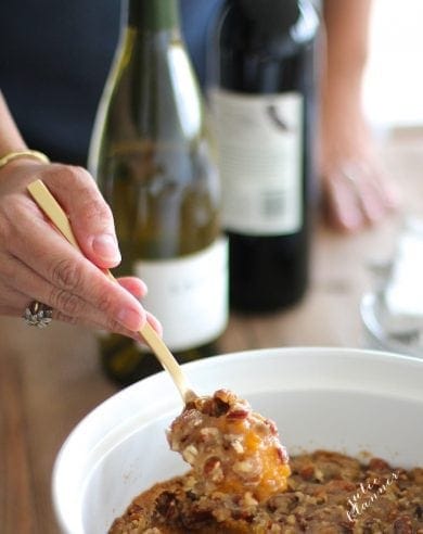 10 minute Sweet Potato Casserole recipe - a famous Thanksgiving side dish