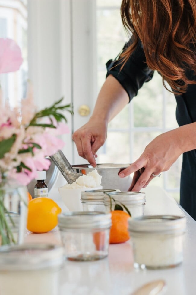Natural Orange Clove Sugar Scrub Recipe Julie Blanner