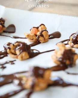 Chocolate Peanut Butter No Bake Cookies recipe