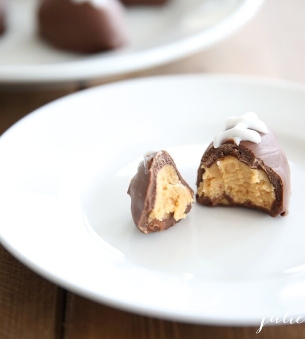 Peanut Butter Truffles Recipe | Super Bowl Dessert