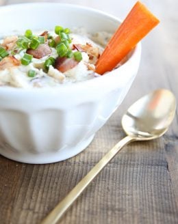 Bacon & Gruyere Dip | Easy, creamy, incredible cheese dip in minutes!