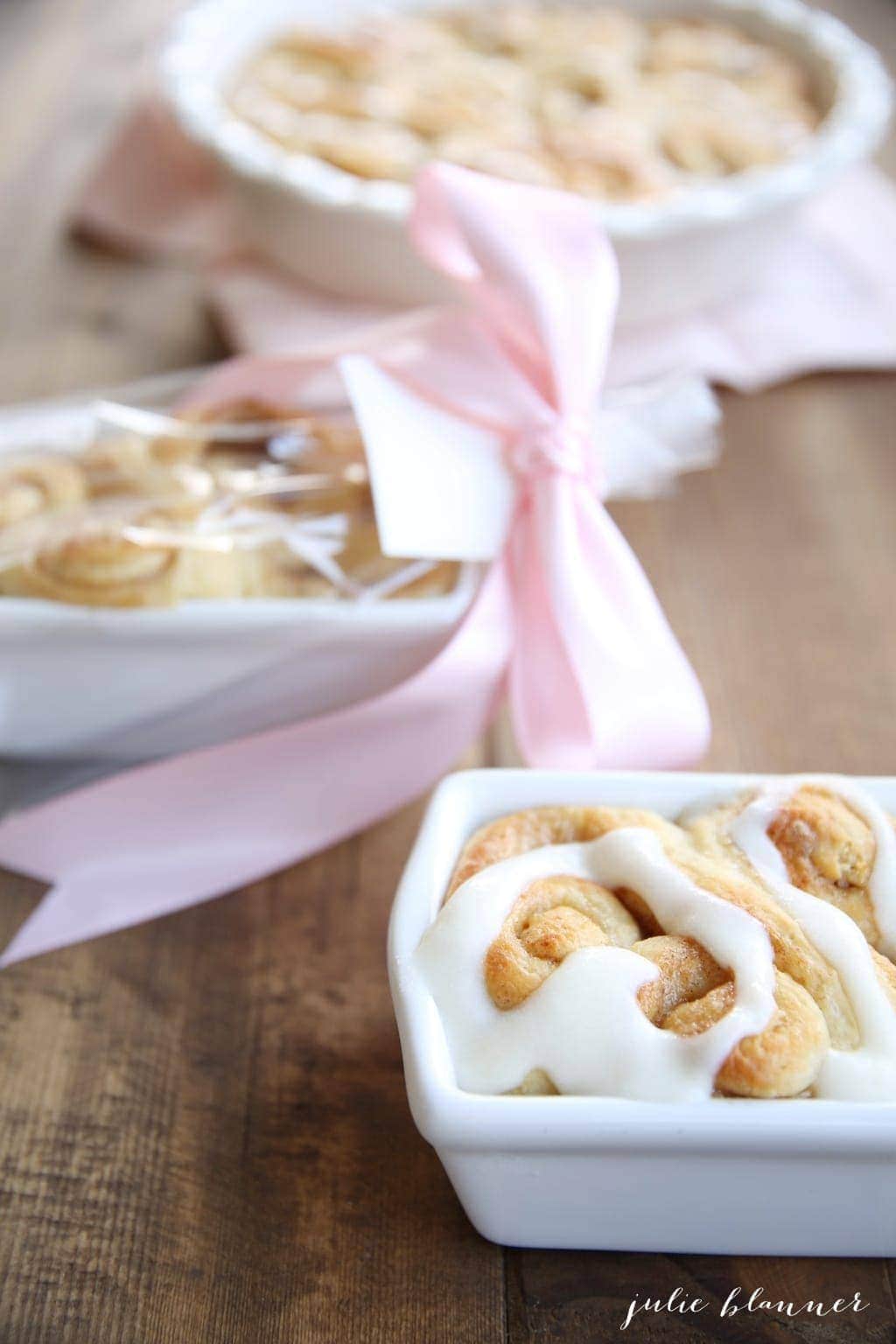 Heart Shaped Cinnamon Rolls