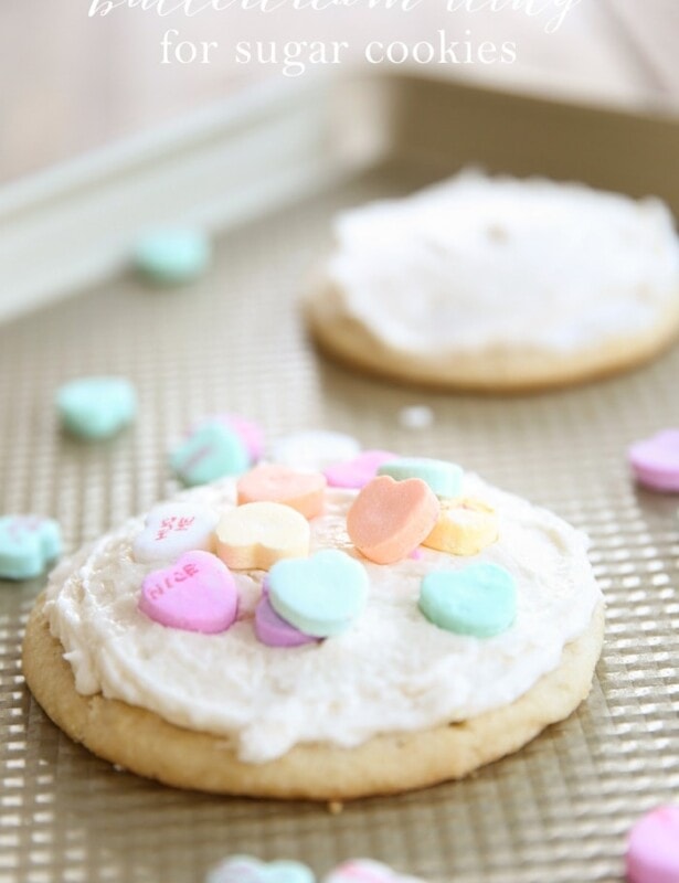 Get the must have melt in your mouth amazing sugar cookie buttercream icing recipe!