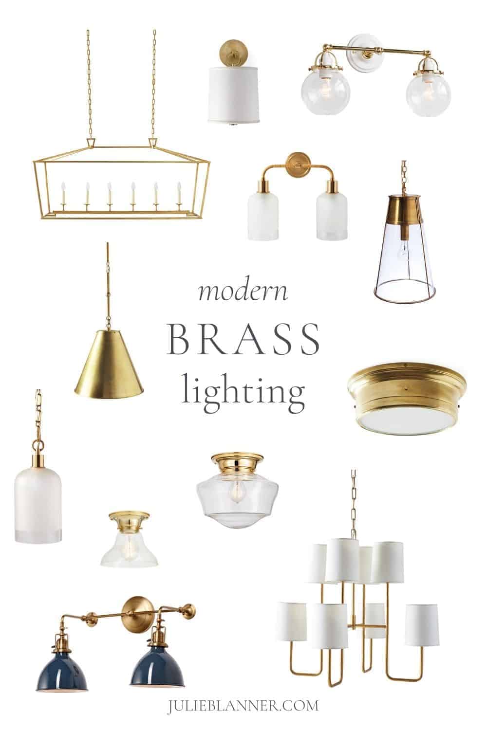 Brass light deals fixtures