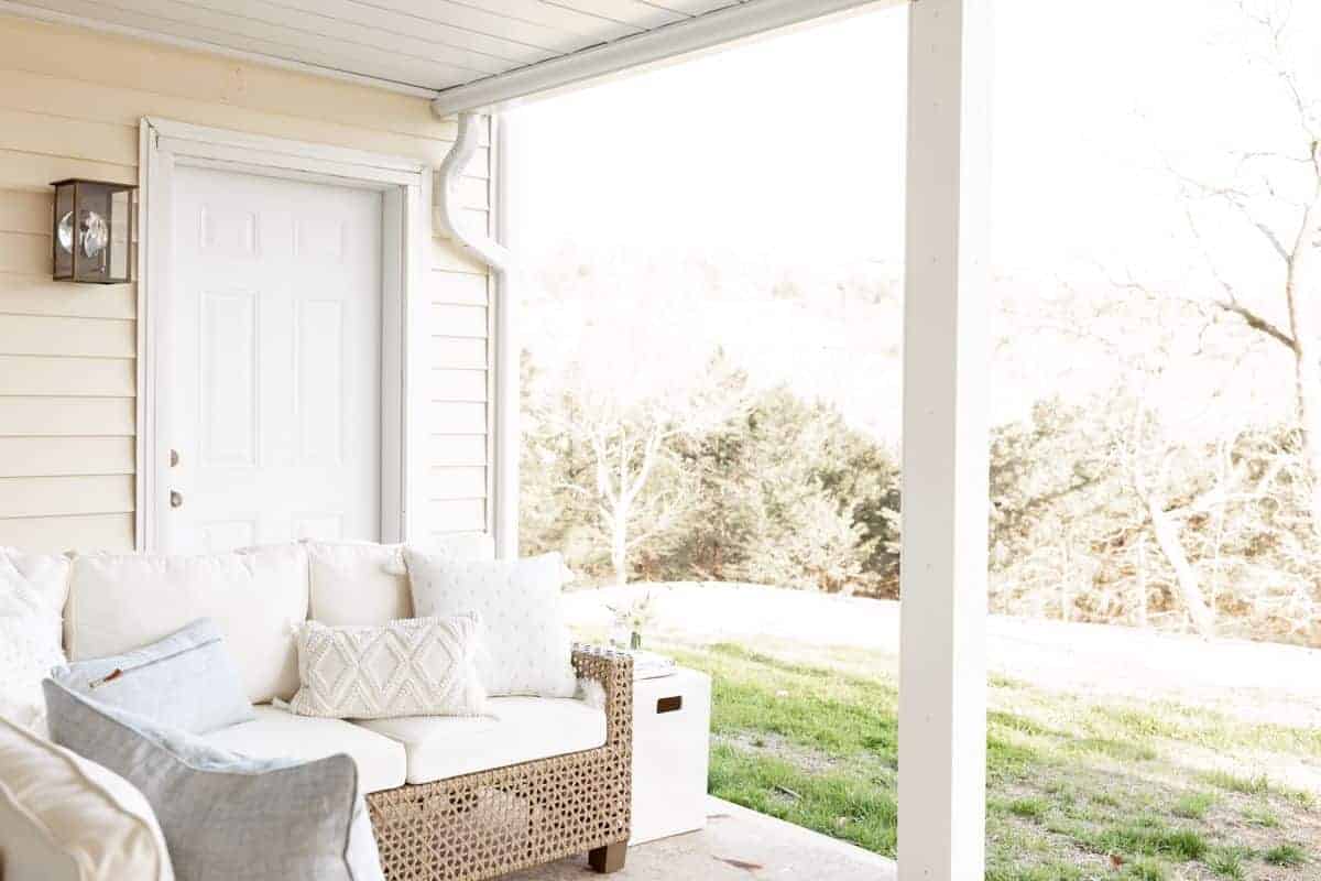 Create an Outdoor Room with an Under Deck Ceiling | Julie Blanner