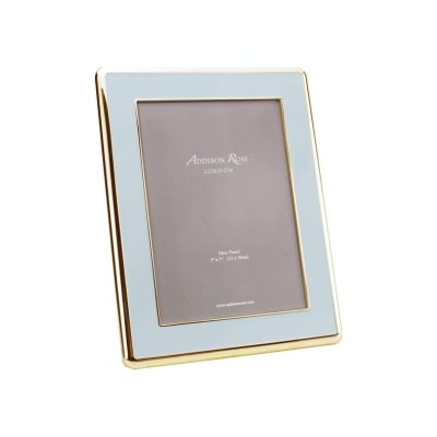 a blue enameled picture frame in an Amazon Mother's Day gift guide