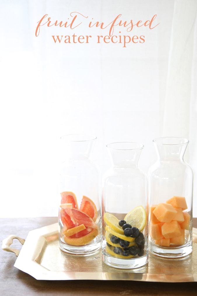 Girls Night In and The Best Fruit Infused Water Recipes