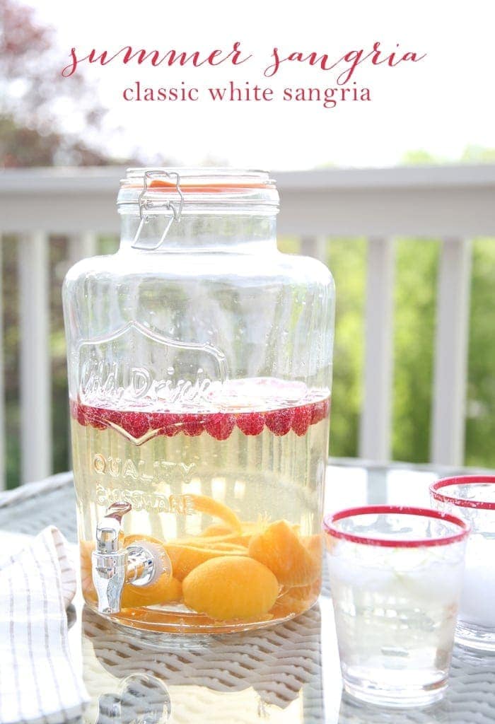 Summer Sangria | The Best White Sangria Recipe