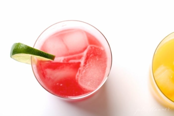 Skinny Watermelon Margarita recipe