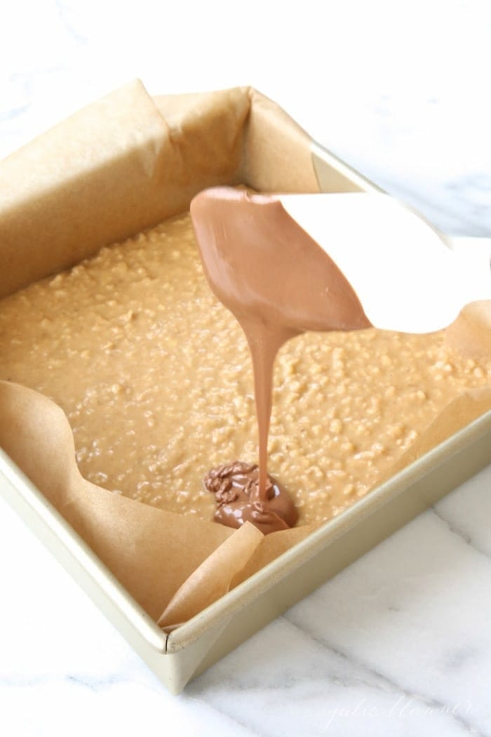 How to Make No Bake Peanut Butter Bars