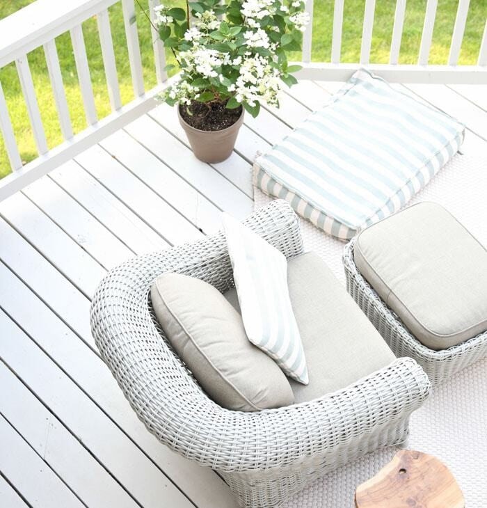 how to paint a deck Outdoor Living | Beautiful decor ideas and how to define your deck or patio as an outdoor living room