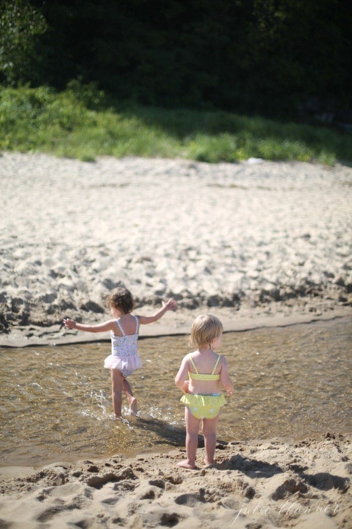 Pier Cove Beach | Things to Do With Kids in Michigan