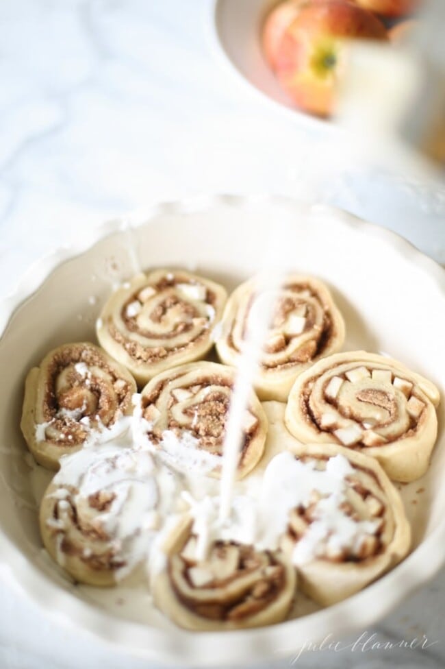 Apple Cinnamon Rolls Recipe Julie Blanner