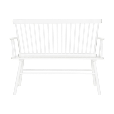 A white bench from Amazon