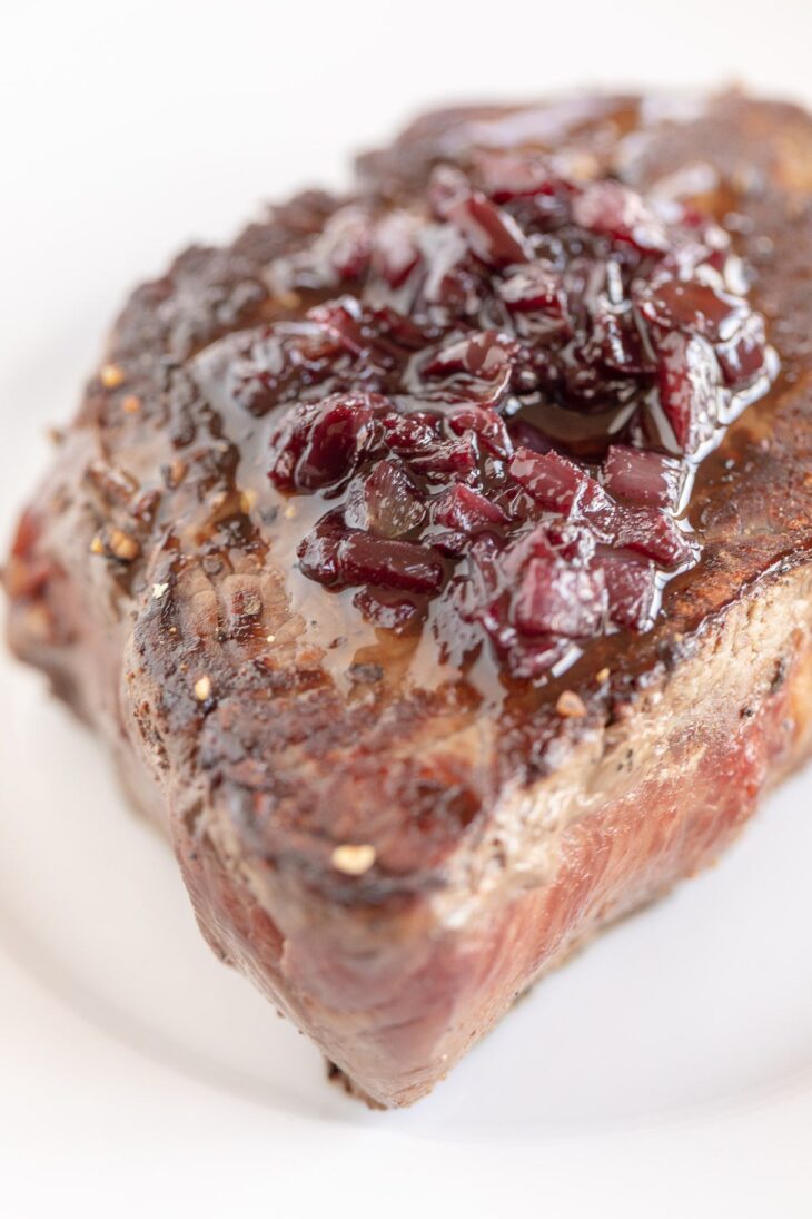 Red Wine Steak Sauce | Julie Blanner