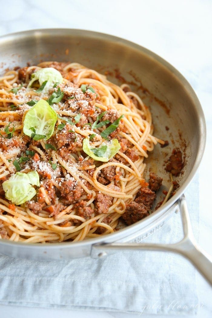 Easy Authentic Bolognese Sauce Recipe | Julie Blanner