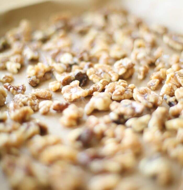 5 ingredient candied walnuts recipe