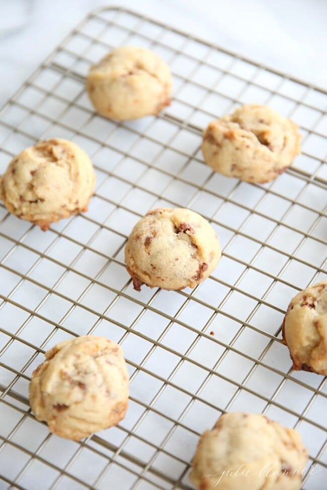 The BEST Easy Butter Toffee Cookies Recipe Julie Blanner
