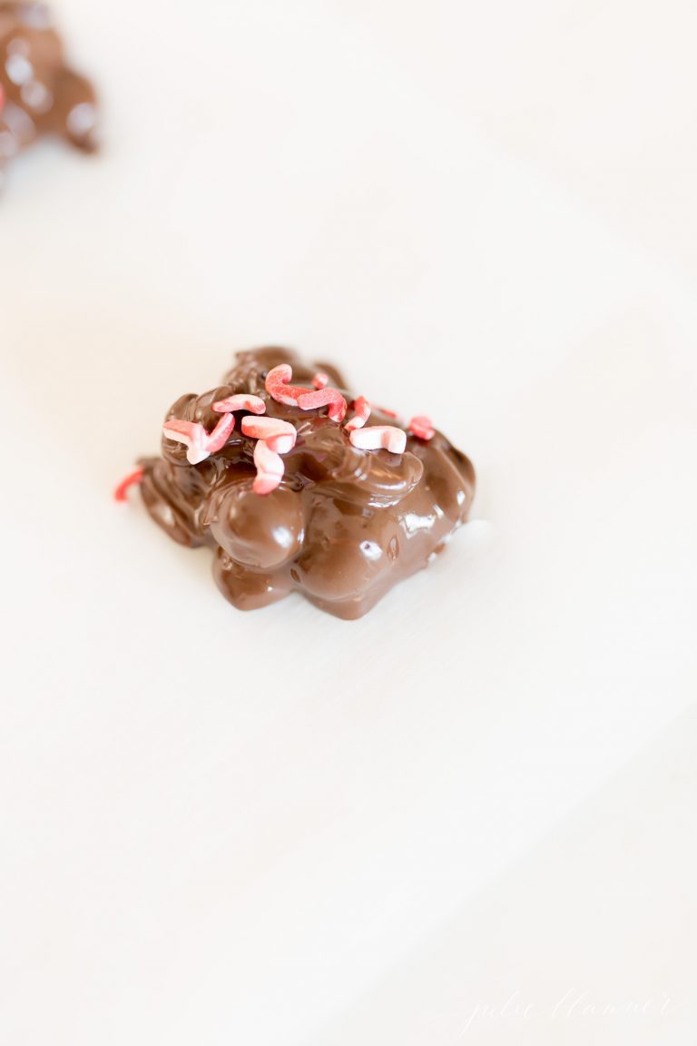 Easy 2 Ingredient Peanut Clusters in Microwave Stove Top or Slow Cooker