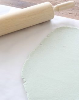 DIY Color Salt Dough Ornaments on julieblanner.com