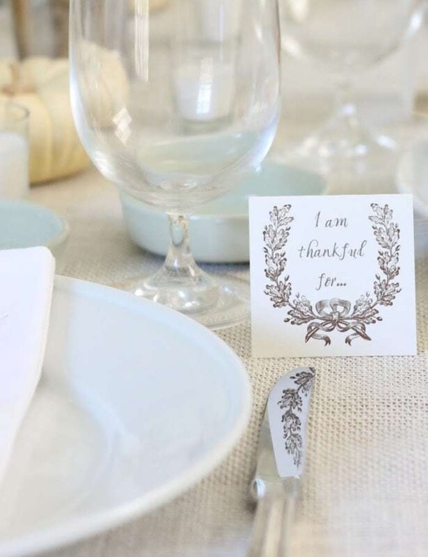Free printable thankful for cards | Thanksgiving activity