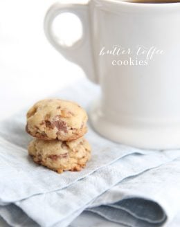 The best toffee cookie recipe