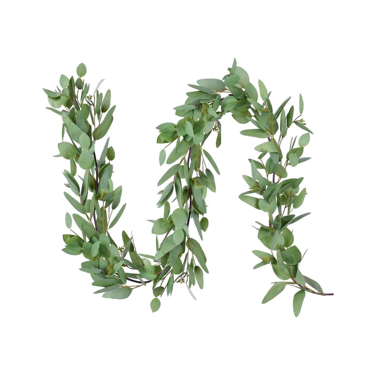 Greenery garland in a collection of the best 2022 Christmas decorations 