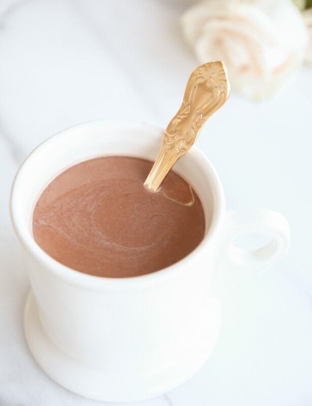 Easy, creamy homemade hot chocolate in minutes