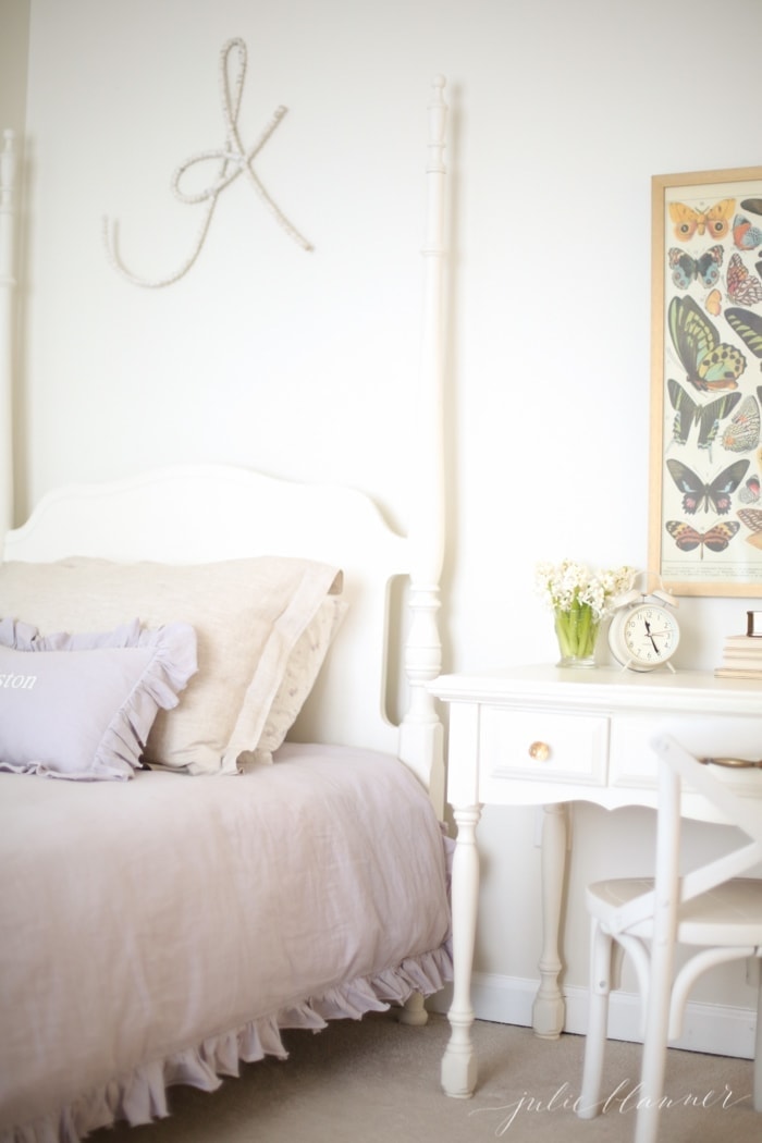 Little girls bedroom ideas - blending old and new