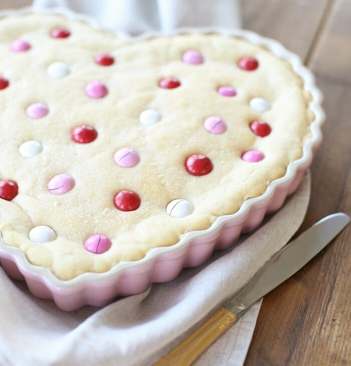 The best M&M cookie cake recipe