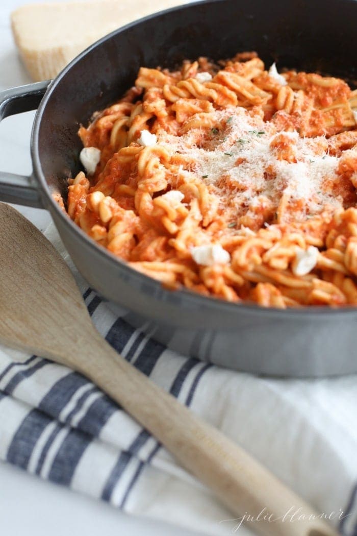 Ina Garten's vodka sauce, simplifiedv