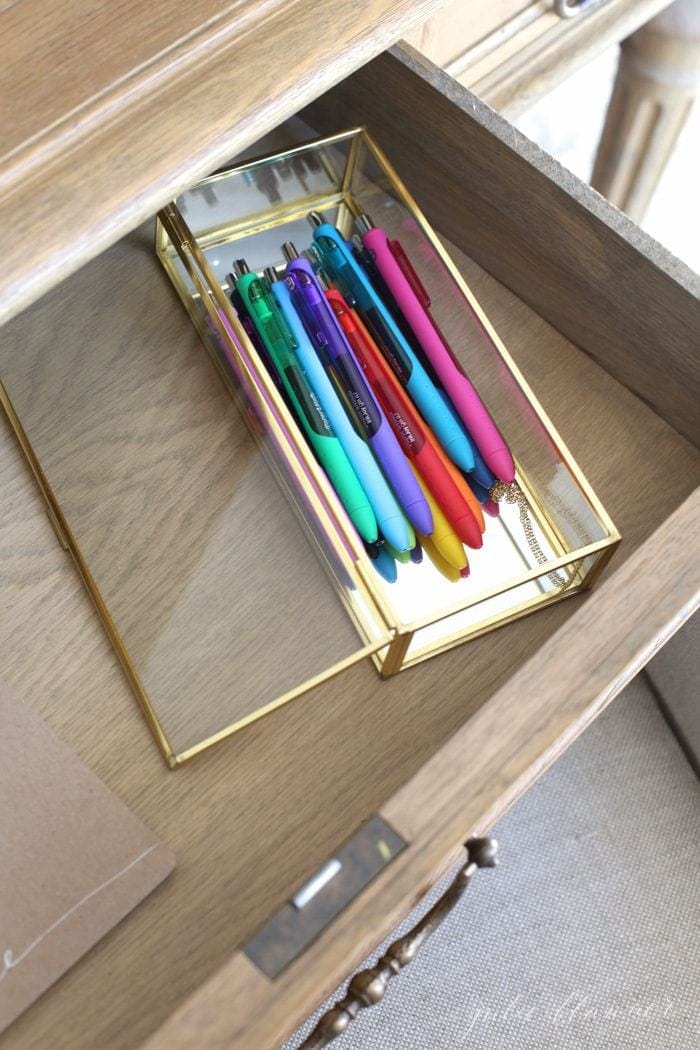 Desk Drawer Organization Tips - How To Organize A Desk Drawer