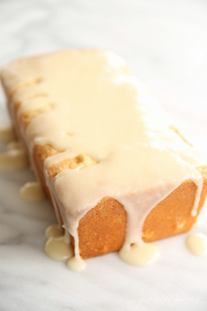 Easy pound cake recipe made from staple ingredients