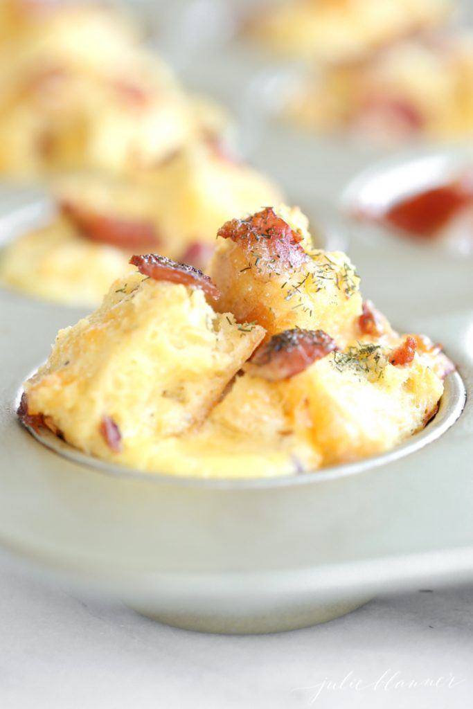 Strata Cups Individual Breakfast Casseroles