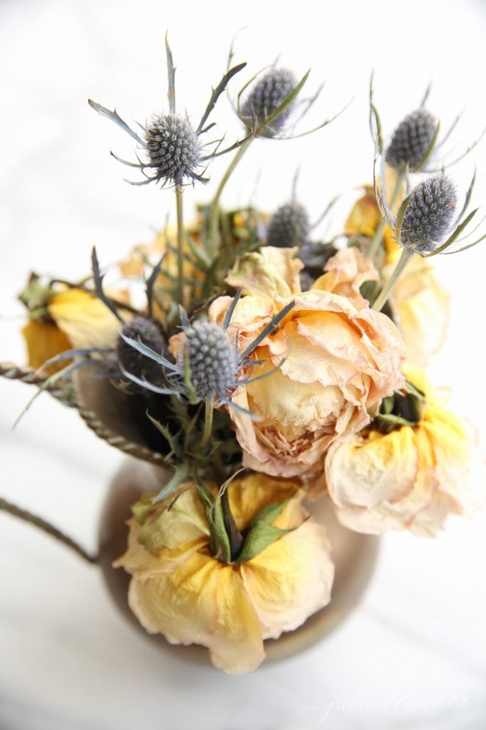 Learn how to arrange flowers with this step by step tutorial