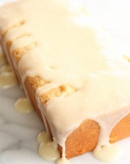 Amazing pound cake recipe, made in minutes from julieblanner.com