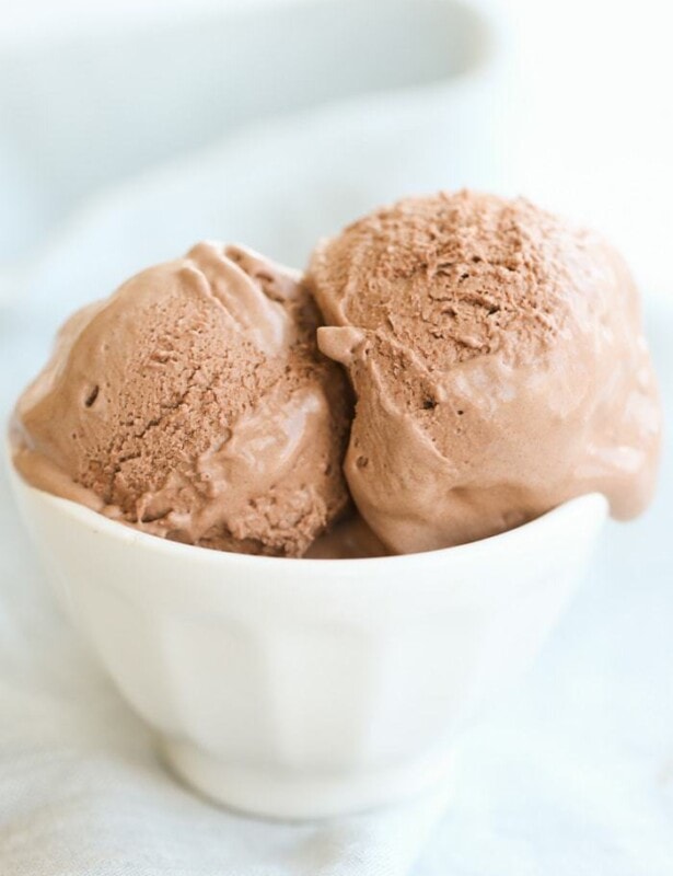Easy 3 ingredient creamy chocolate ice cream recipe