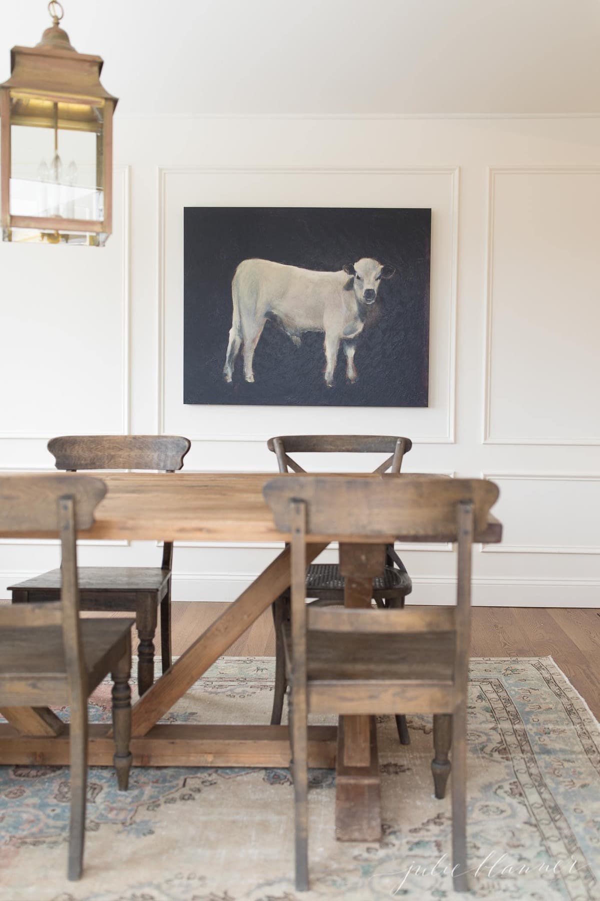 wood nook table and chairs