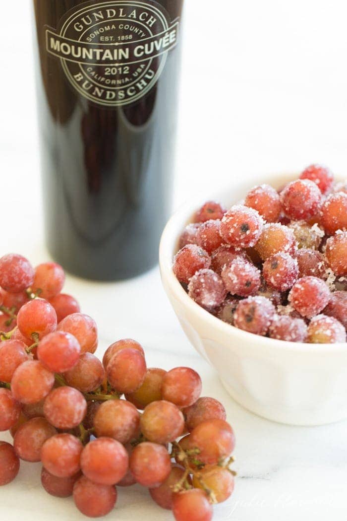 Use frozen grapes to keep wine chilled instead of ice so it doesn't get  watered down. Plus, they are delicious to eat right out of the glass! :  r/lifehacks