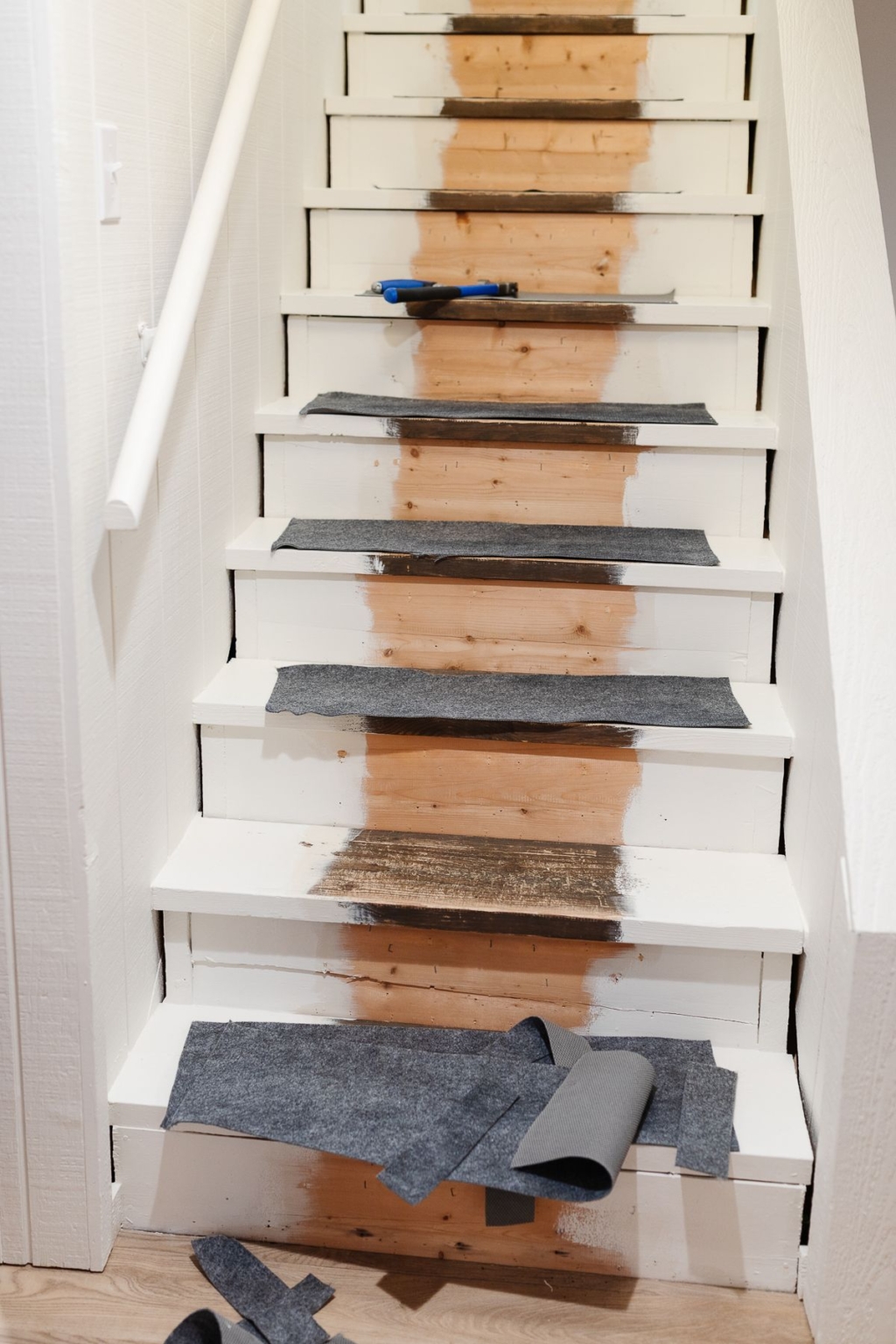 Easy DIY Stair Runner Project Julie Blanner