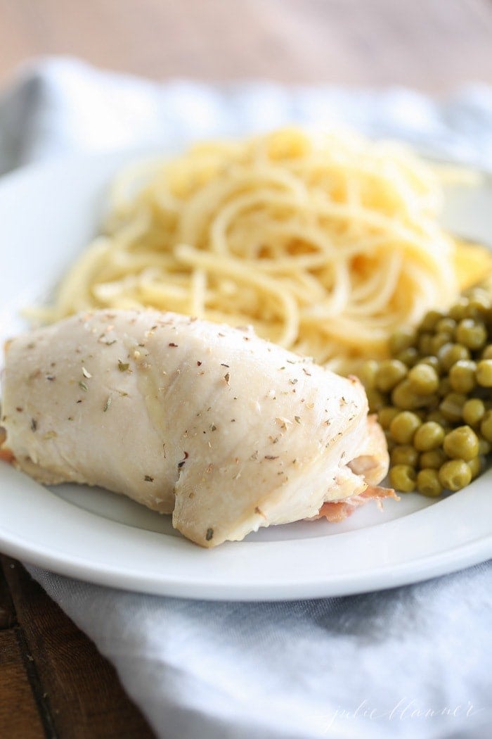 Prosciutto and Fontina Stuffed Chicken Breasts