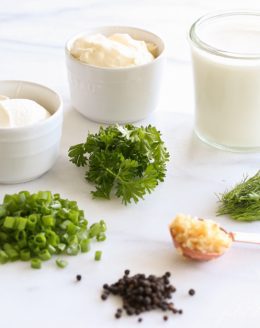 easy homemade light ranch dressing recipe