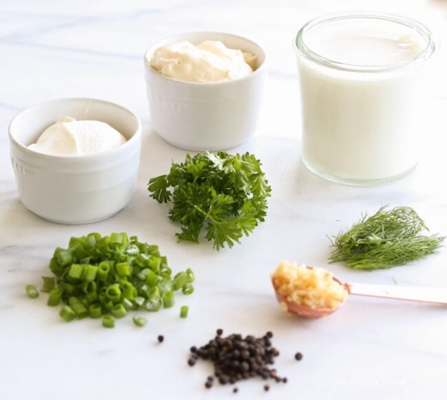 Healthier Ranch Dressing Recipe Julie Blanner