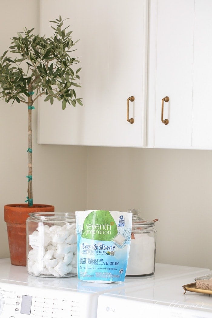 Laundry Room Organization Tips and Free Printable Labels