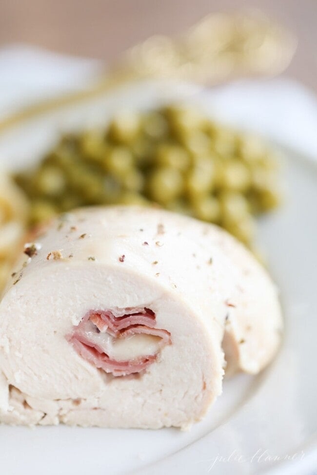 Cheese Stuffed Chicken Breast (with Prosciutto) | Julie Blanner