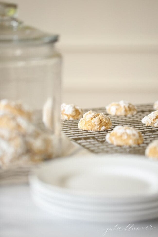 Pumpkin Gooey Butter Cookies Fall Cookies Julie Blanner
