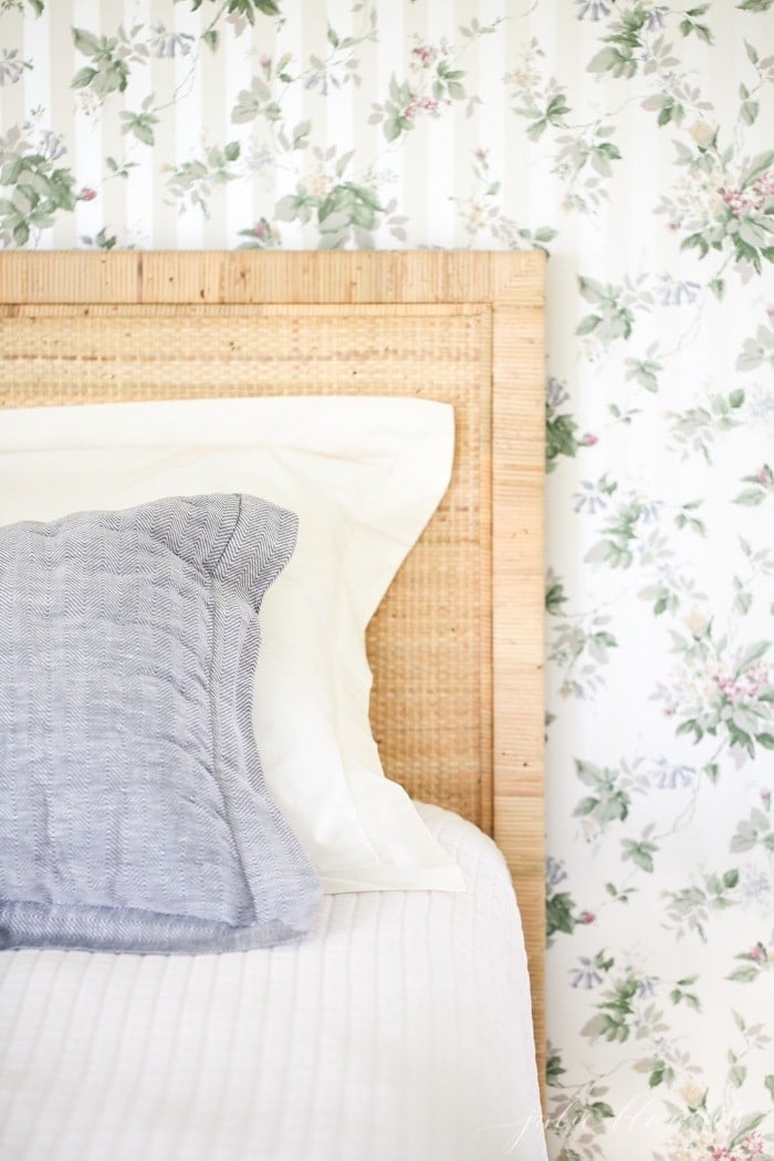 How to Decorate a Room with Dated Wallpaper